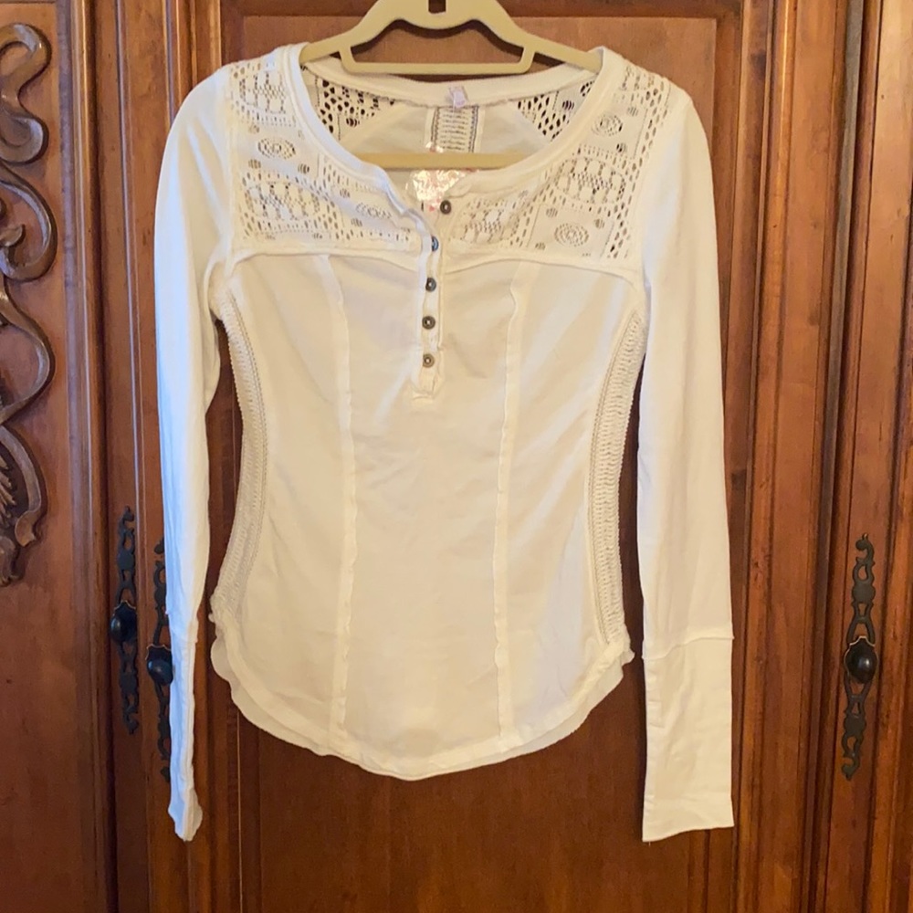 free people long sleeve top